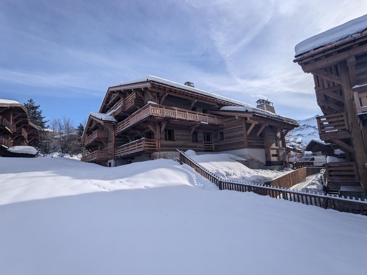 Timelapse chantier montagne : Les Lodges du Mont d'Arbois
