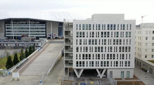 Le temps s'accélère : suivez la construction du Stadium avec Vinci Immobilier