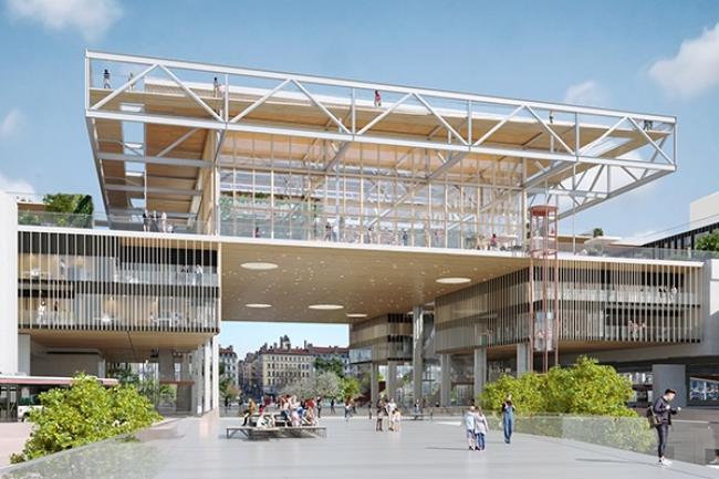 La transformation du centre d'échanges Lyon Perrache