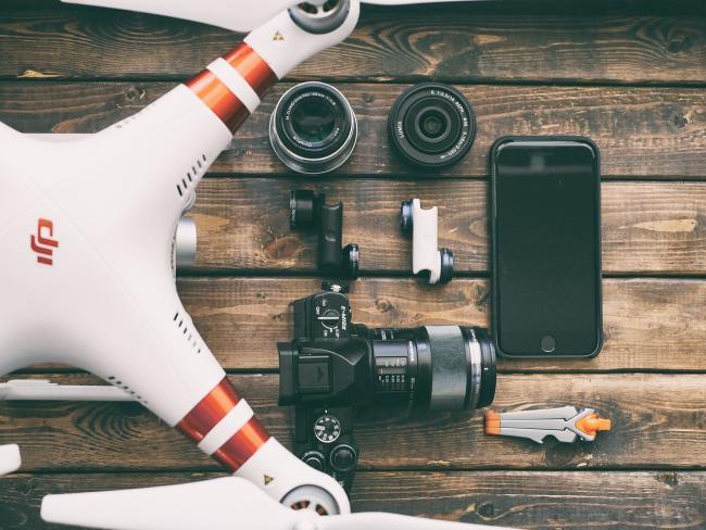 Combinaison timelapse et drone